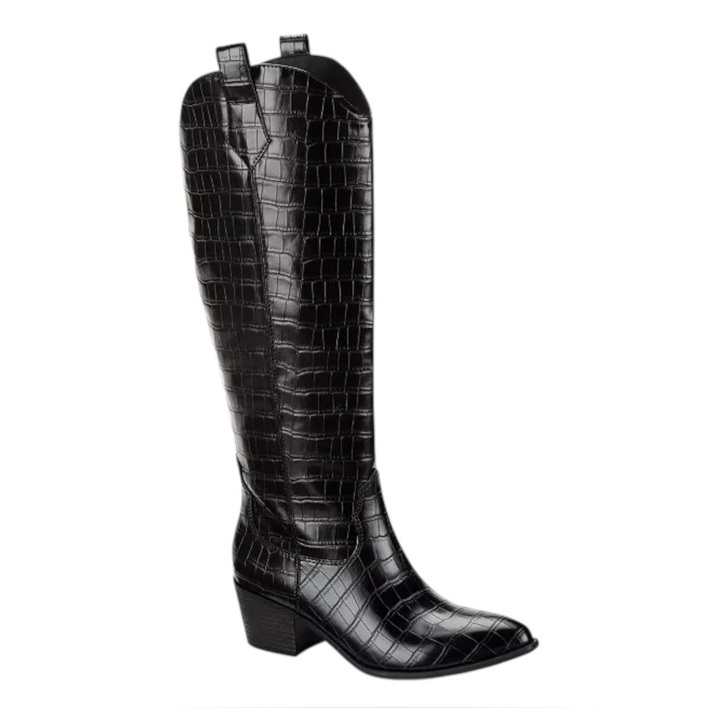 Sun + Stone Women's Dollyy Pointed-Toe Western Boots